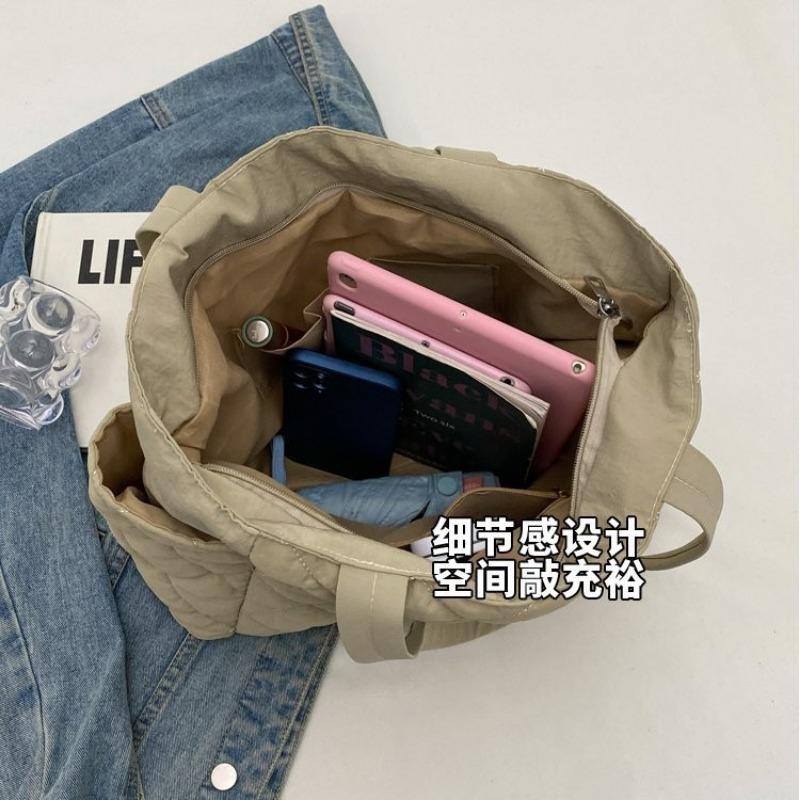 Large-capacity Diamond-shaped Bag, Niche and Versatile Commuter Tote Bag, Single-shoulder Bag