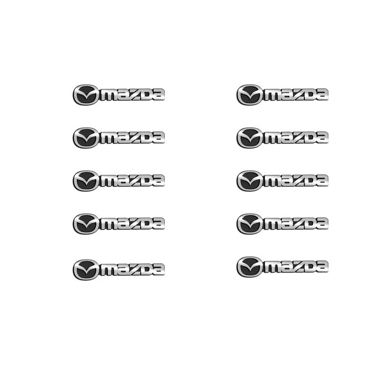 Car Audio Speaker Stereo Emblem 3D Metal Sticker For Mazda 2 3 6 5 Atenza CX3 CX5 MX5 CX7 Axela CX30 CX90 CX60 CX50 Accessories h6