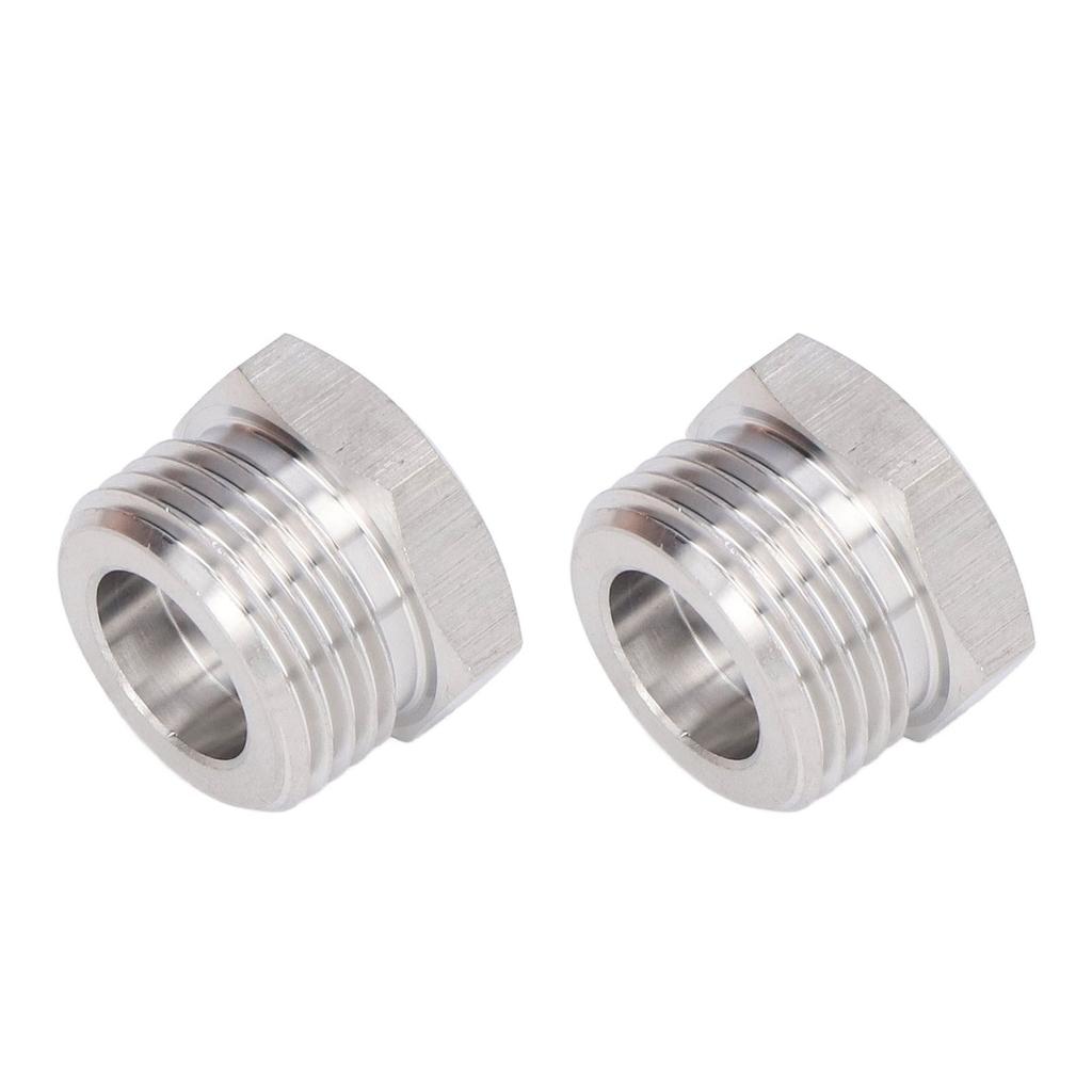 2Pcs Cola Barrel Adapter Distributor Connector Male Thread G5/8 Female Thread 1/4MFL
