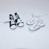 20CM Cotton Doll Shoes: 6 Points BJD Casual Mini Canvas Shoes, 5CM Size
