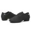 Boys Women Mesh  Ballroom Dancing Shoes Latin Tango Dance Shoes Low Heeled 2CM