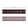 33*183cm Christmas Table Runner Set - Linen-Look Digital Print Holiday Decor for Dining Tables & Cabinets