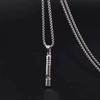 Hip-hop Whistle Necklace Titanium Stainless Steel Pendant for Men and Women Cool Disco Street Can Blow Sweater Chain.