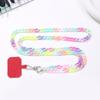 Jelly Color Chain Colorful Acrylic Chain Long Oblique Cross Phone Hanging Rope