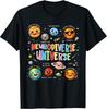 Neurodiverses Universum Autismus Bewusstsein Raumfahrer Männer Frauen Geschenk Unisex T-Shirt