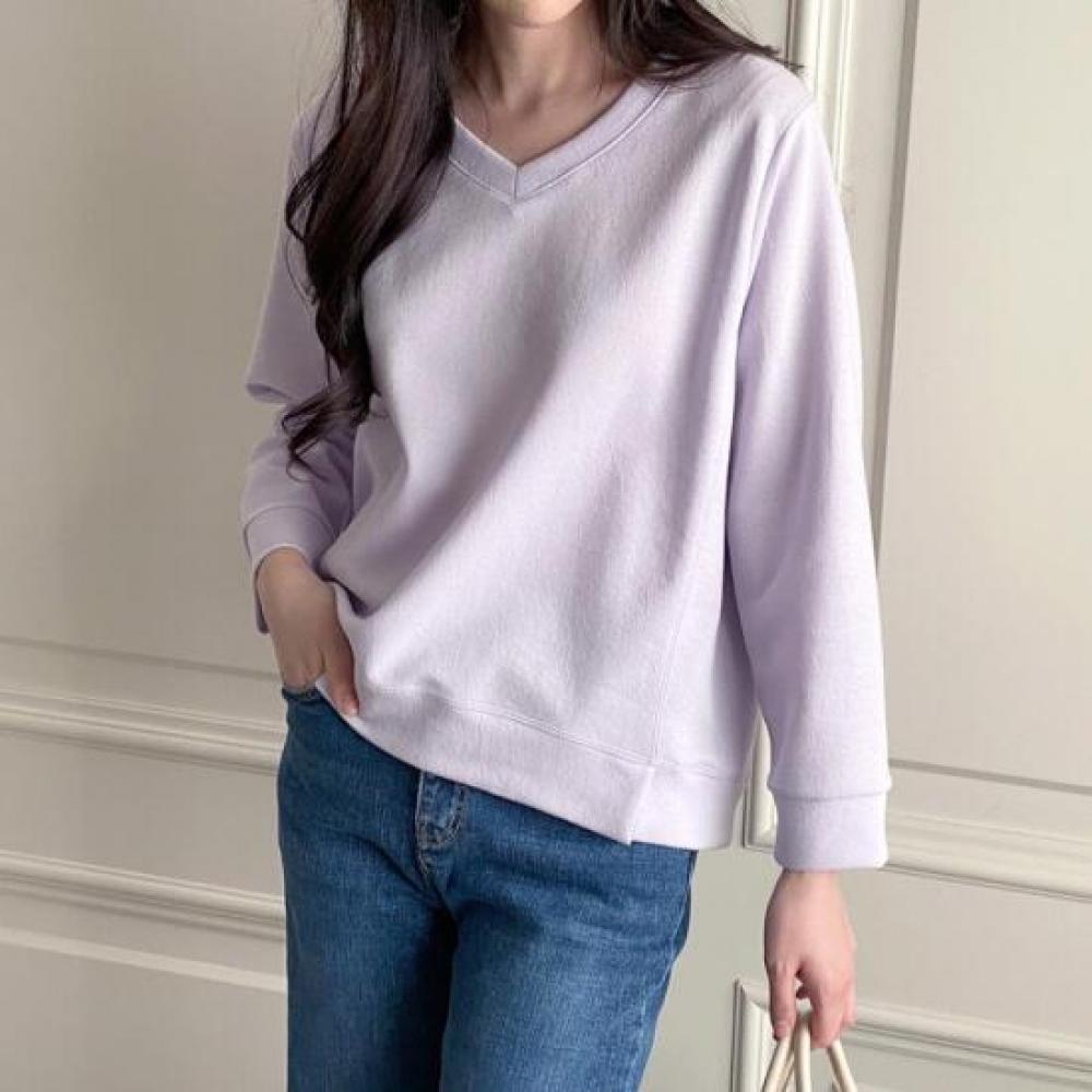 New ArriValS Open Run Men S V Neck SweatShirt laVender