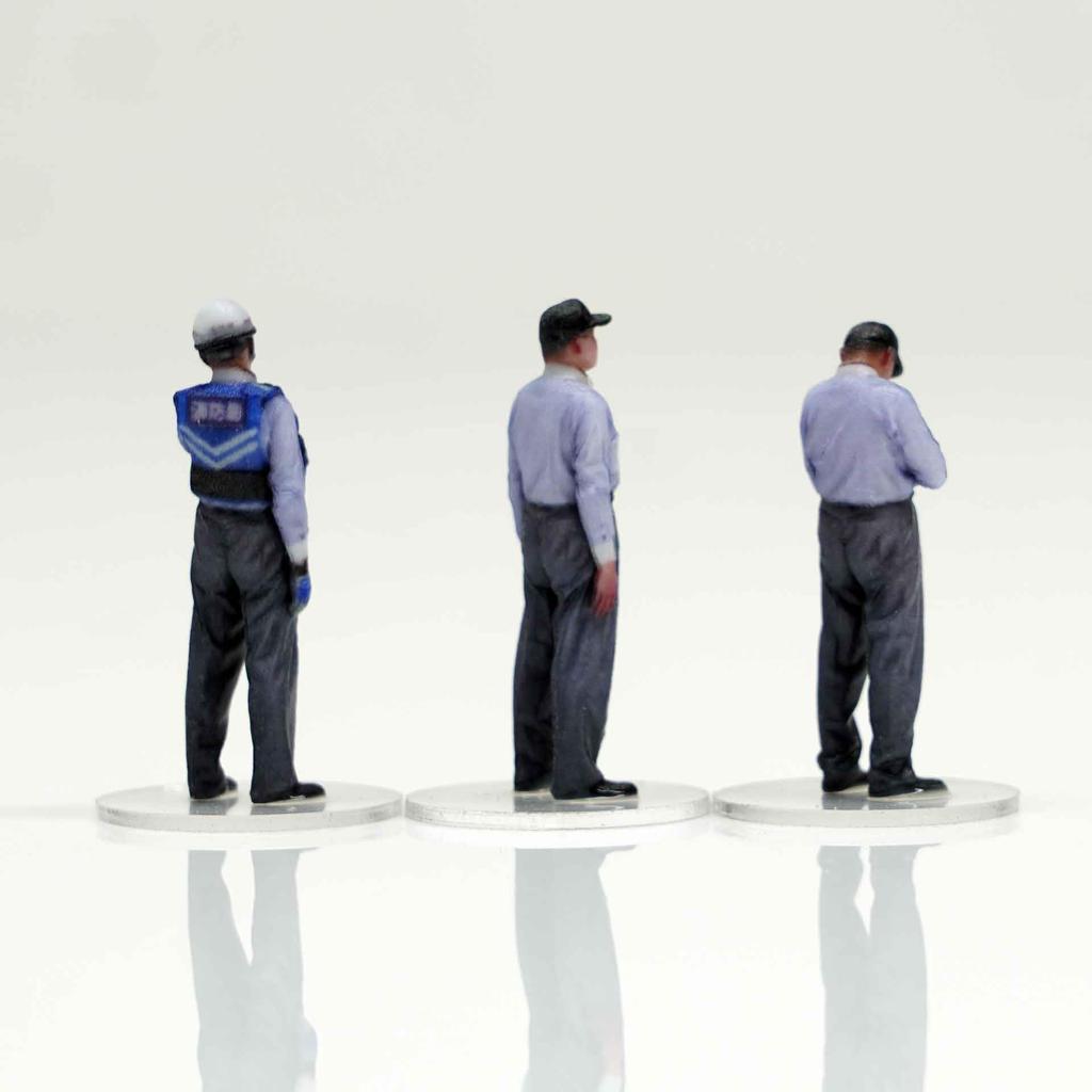 Figreal 1/64 Ambulance Team 001 3-piece Set