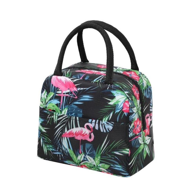 Сумка для ланча с ручкой, термосумка-холодильник для мужчин и женщин, ланч-бокс для пикника, путешествий, портативная водонепроницаемая термосумка для еды из Оксфорда