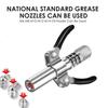 Grease Gun Coupler 10000 PSI NPTI/8 High Pressure Grease Nozzle Oil Pump Car Syringe Lubricant Tip Repair Accessories Lubricant
