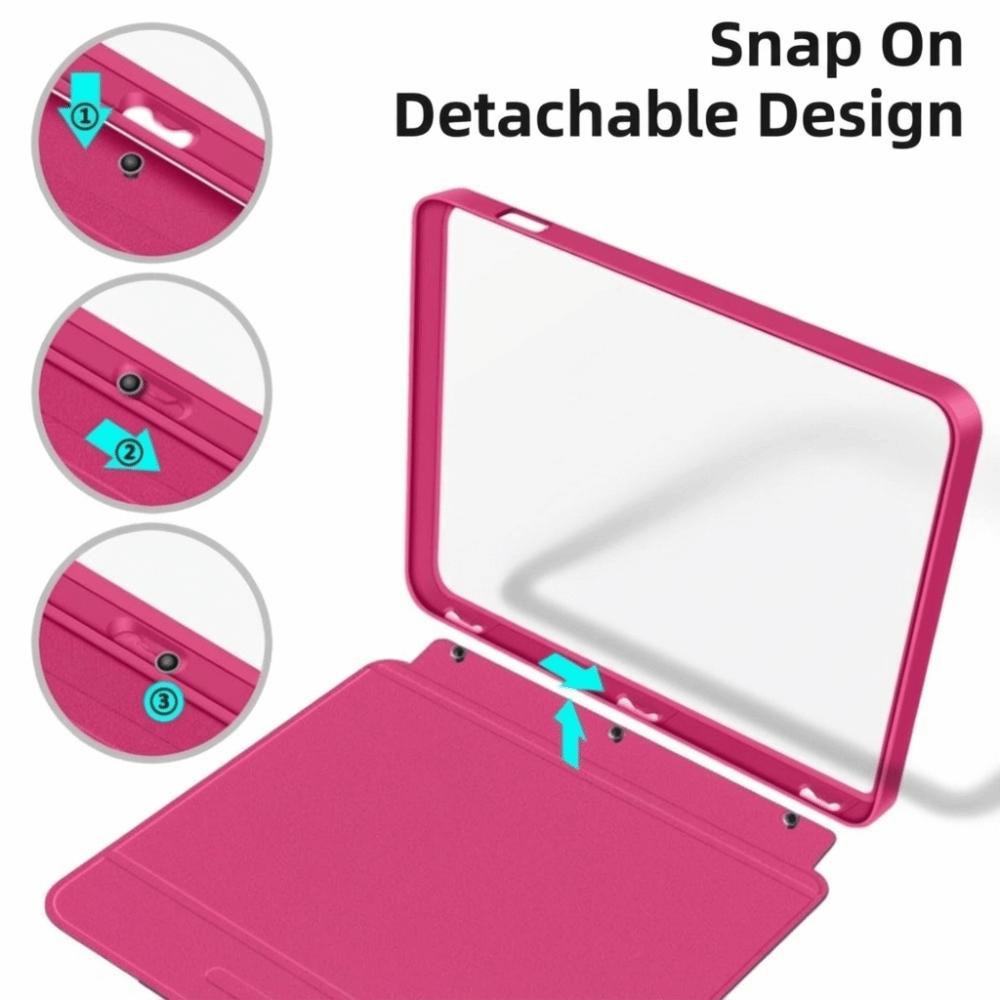 Auto Wake/Sleep Hülle Magnetisches Split-Design e-Reader Cover Abnehmbare Stoßfeste Schutzhülle für KOBO Libra Color/2 7 Zoll