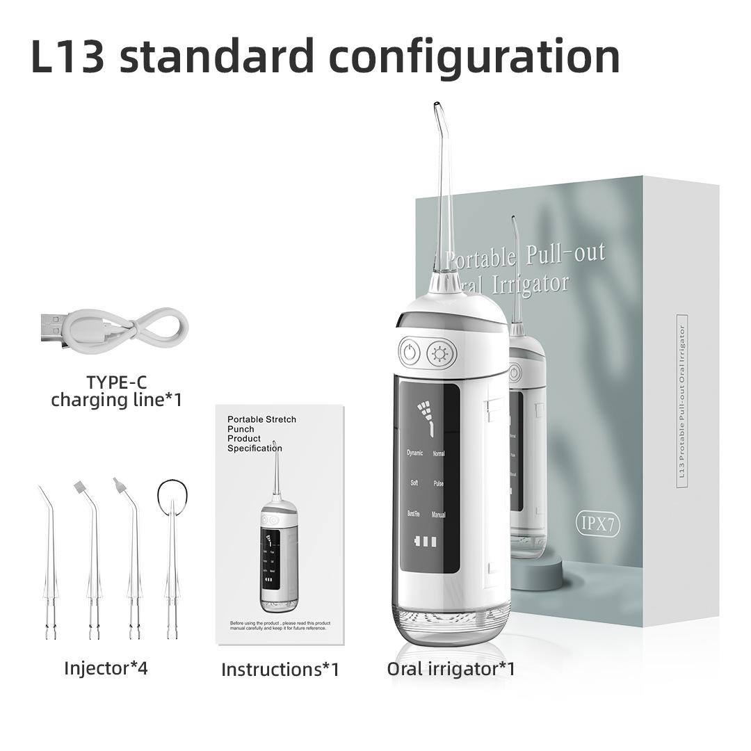 

XIP7 Waterresistant Tooth Flusher, Tooth Washer, Handy Business Trip Tiny Compact Student Water Floss PracticalDesign