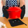 Miffy Pot Stylish and Cute Oven Kitchen Can be Used on Both Left and Right Set of 2 Heat-Resistant Holders/Oven Mitts, Mitts, Anti-Slip, Anti-Burn,