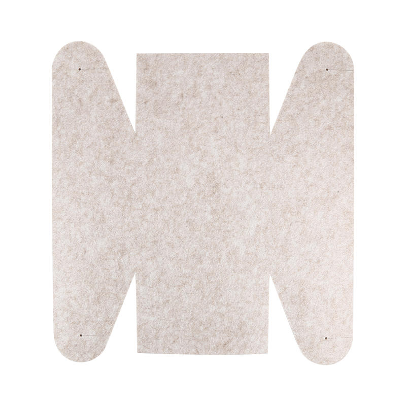 3Pcs Foldable Felt Storage Boxes Multi-Functional Home Organizer Baskets for Cosmetics, Stationery & Small Items