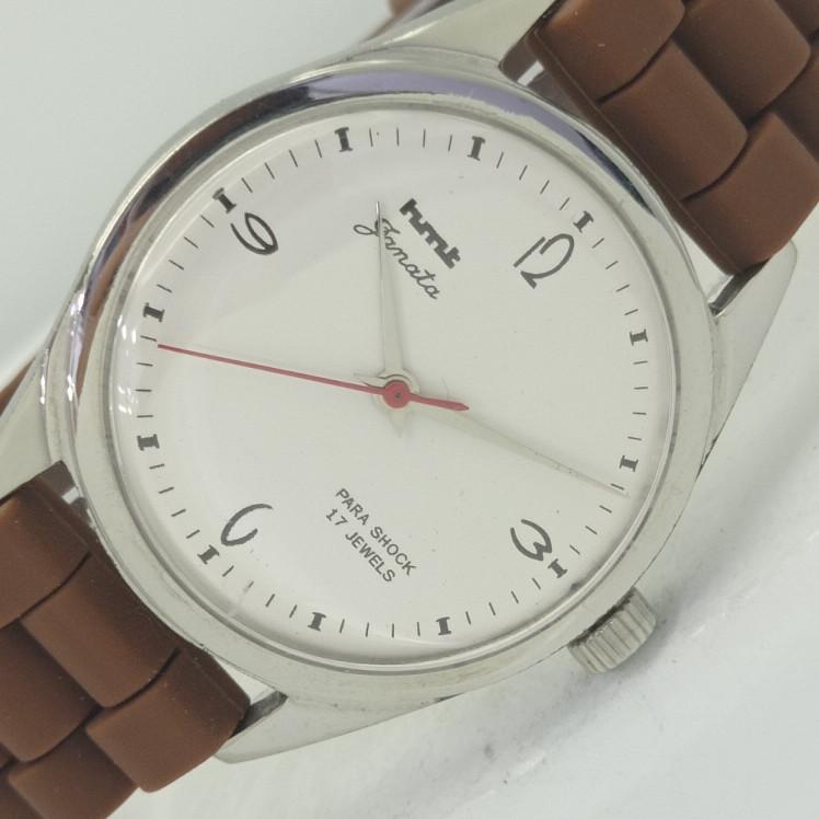 

USED HMT JANATA INDIAN MENS MECHANICAL WATCH a411490-1 Sku002-a411490