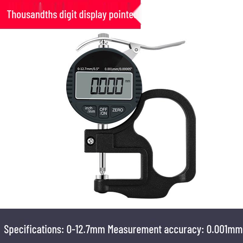 High Precision Digital Thickness Gauge for Steel and Pearl Measuring
