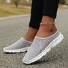 2025 New Spring and Autumn Light and Breathable Trend Casual and Comfortable Couple Model One Pedal Sports Half Drag Sandals Women
