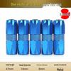 Needle-Type Grease Gun Nozzle Tip Set, Rigid Barrel, Pointed Grease Nozzle Head, Tube Accessories