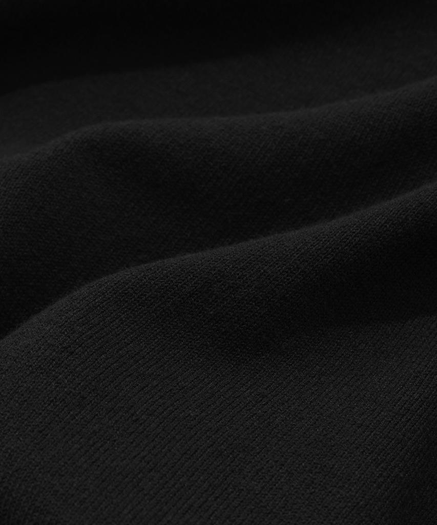 COVERNAT Basic Collared Knit Black