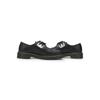 Dr. Martens Leather Round Toe Lace-Up Comfortable Durable Low-Top Casual Shoes Unisex Casual Shoes Black 31684001