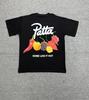 T-shirt Oversize con Stampa Peperoncino Patta Uomo Donna Nera Bianca Top Tee T Shirt