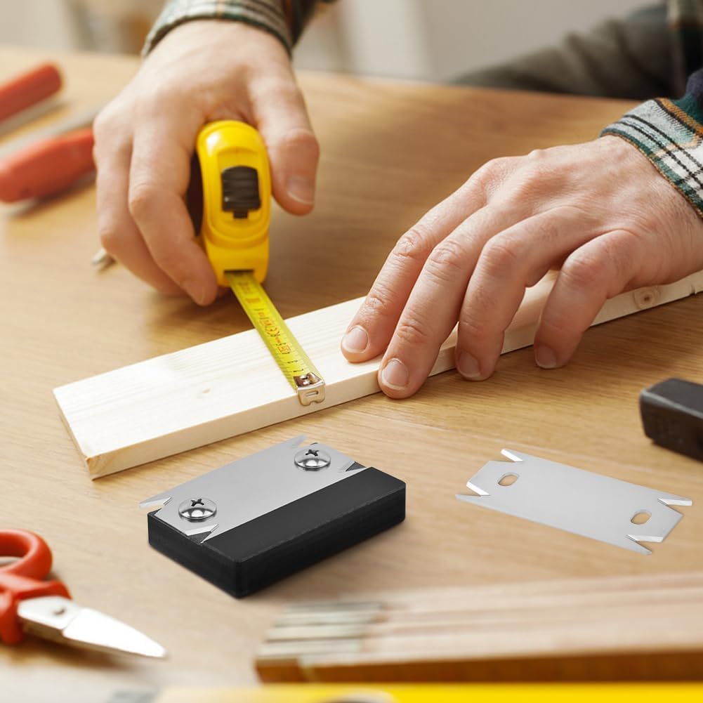 KEWAYO Woodworking Edge Edge Banding Cutter for Straight and Circular Edge Treatment for Removal Includes 1 Replacement Blade Trimmer, Woodworking,