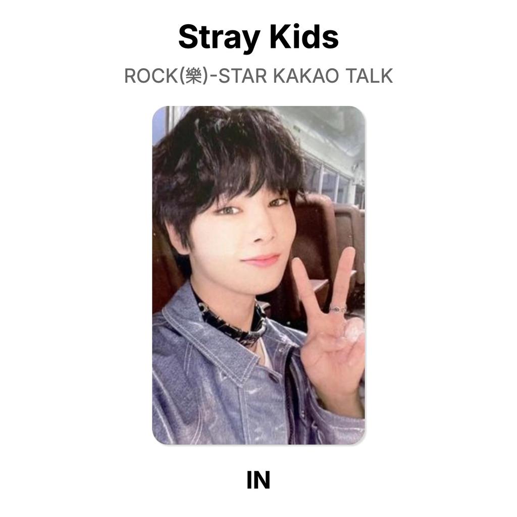 Stray Kids ROCCIA()-STAR KAKAO TALK Fotocard Ufficiale