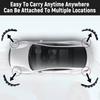 2pcs Safety Warning Bumper Reflector Strips Self-Adhesive Reflective Car Decal  For Car SUV Truck