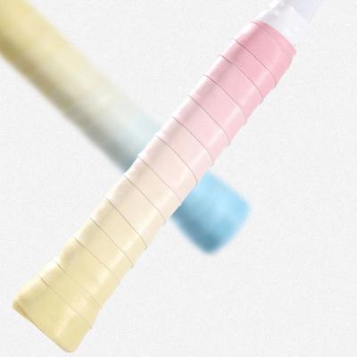 Tennis Racket Grip Tape Precut Dry Feel Tennis Overgrip Tape Anti-slip Racquet Wrap for Tennis Pickleball Badminton Handles