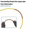1Pcs 1/4" 3/8" 1/2" 5/8" Bend Pipe Protection Strip CT-205 PE Plastic Copper Pipe Protector Anti-Deformation 4 Meters