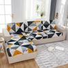 Printed Couch Seat Cushion Cover Stretchy Pets Kids Family Room Floral Stretch Washable Removable Slipcover Household Furniture Protector