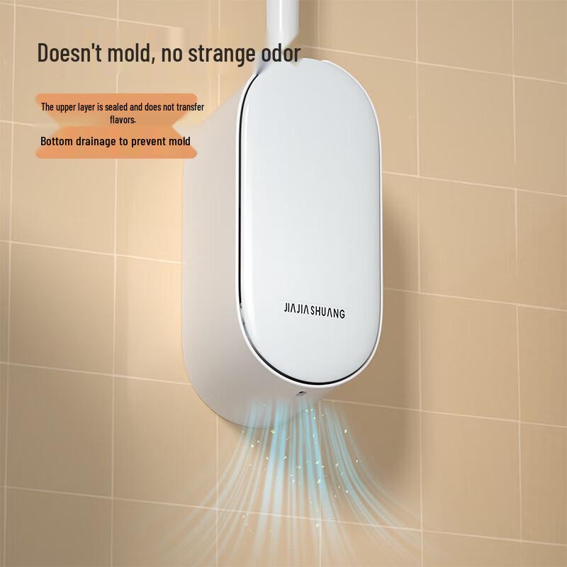 Aige Wall-Mounted Beech Handle Toilet Brush