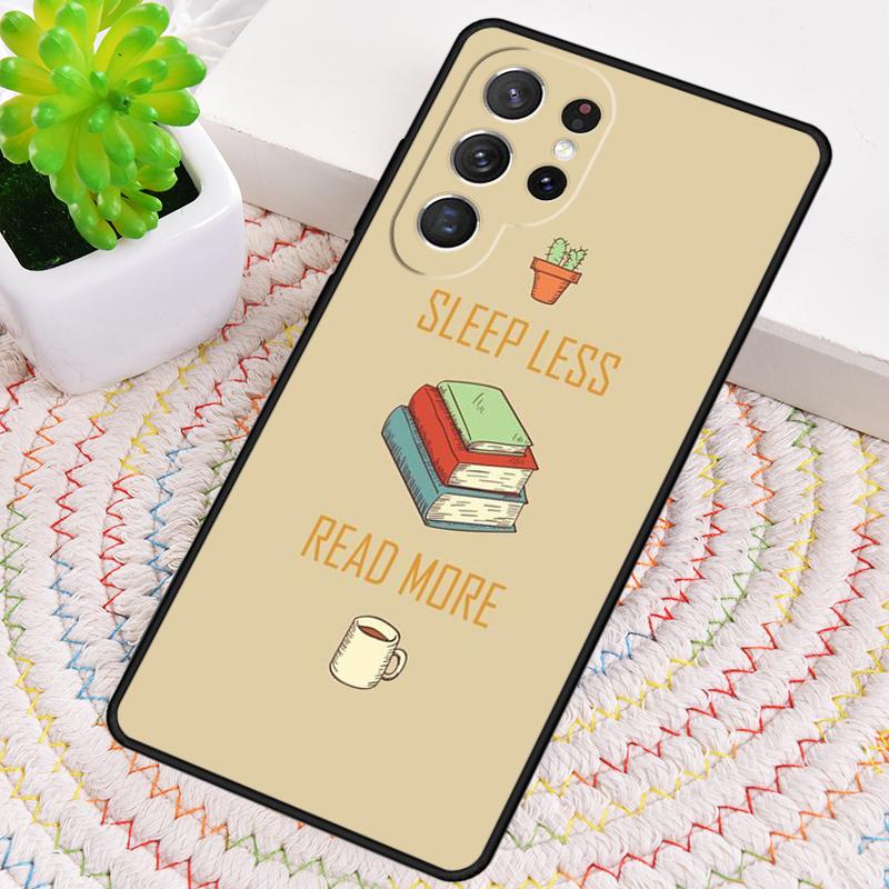 I Love Reading Books Silicone Phone Case For Samsung Galaxy Note 10 Pro S26 S25 S24 S23 S22 S21 Plus S25Ultra Capa Cover