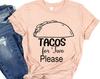 Tacos For Two, Pregnancy Announcement Shirt, Funny Pregnancy Announcement Shirt, Pregnancy Shirt, Gift for Pregnant Women, Pregnant Shirt