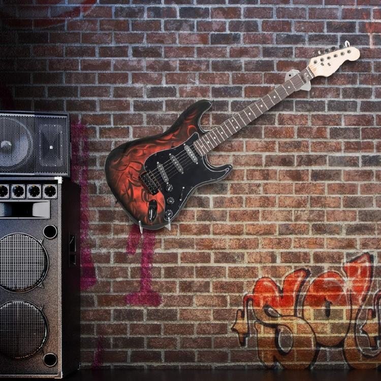 Haczyk na gitarę do montażu na ścianie dla gitar elektrycznych, akustycznych, basowych, ukulele, banjo