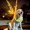 with Music Lights Moving Elf Wing Glowing Shiny Lights Fairy Wings  Halloween