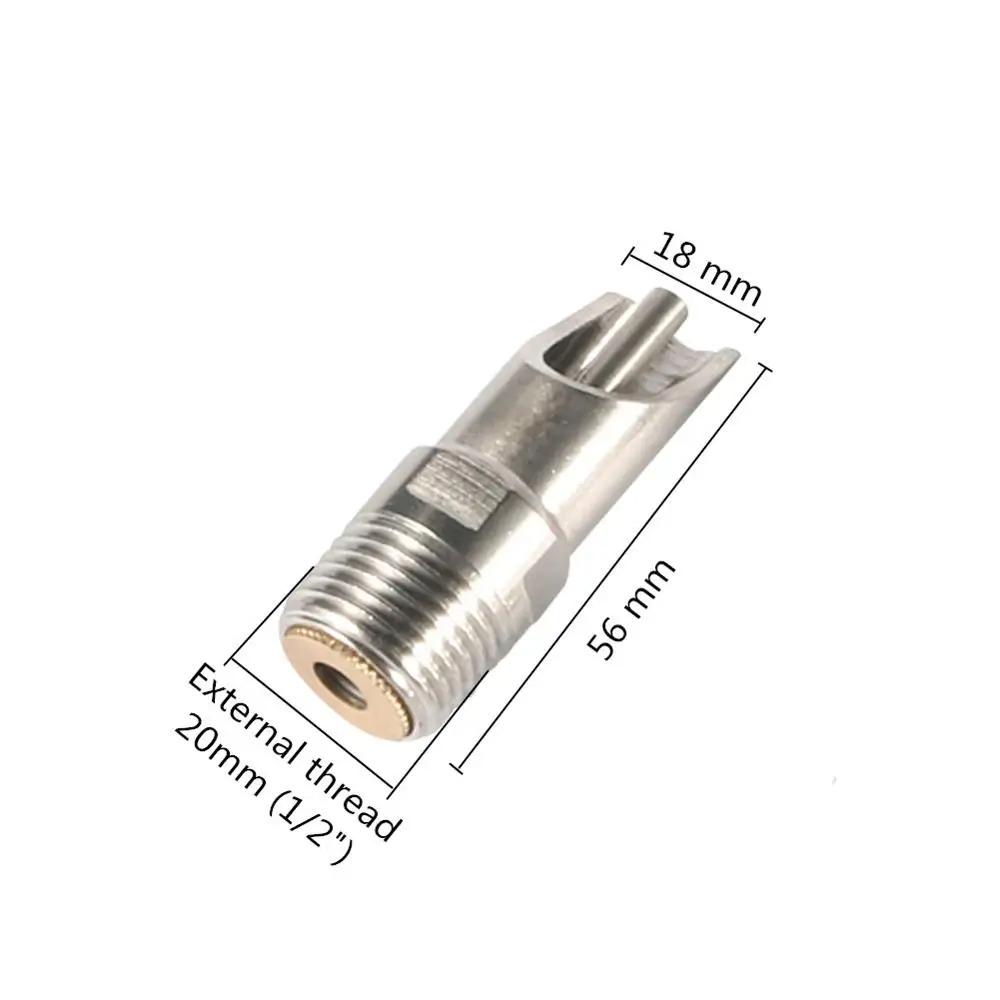 

1/5 Pcs Pig Automatic Drinking Spout Livestock Drinker Stainless Steel 1/2 Inch (20mm) Threaded Livestock Drinker Farm Equipment 1PC