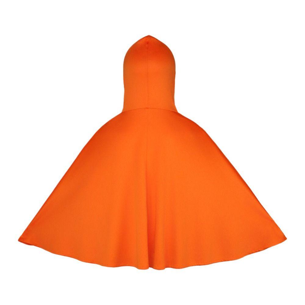 Halloween Ghost Face Shawl Fun Kid Cosplay Costume Noctilucent Pumpkin Cloak  Party Masquerade