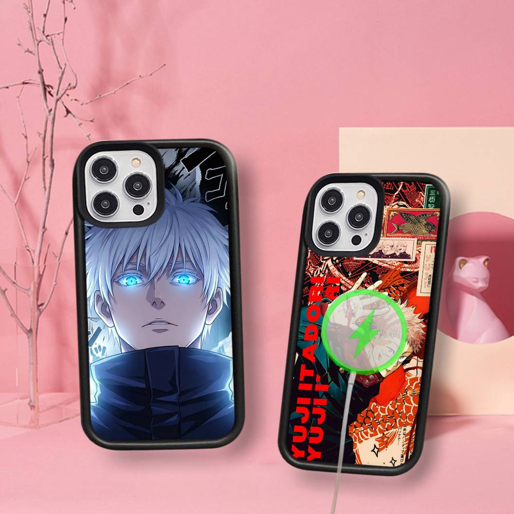 Supernatural Anime Jujutsu Kaisen For Magsafe Case For IPhone 17 16 Pro Max 15 14 Plus 13 12 11 Wireless Charging Phone Cover