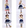 Toy Story Jessie Cosplay Dress Set With Polyester Fabric For Girls Summer Play