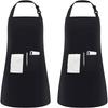 Waterproof Adjustable Hanging Neck Apron for Housework and Catering Staff