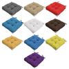 Thick Square Chair Cushion Features Nonslip Base Ideal For Home Offices And Restaurant Seatings