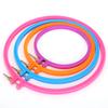 4Pcs Embroidery Hoops Color Cross Stitch Frame Circle Embroidery Stretch Clip Sewing Tool