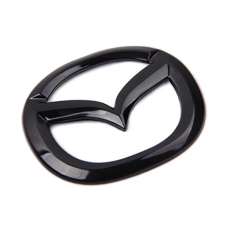 AAGI1 Car Steering Wheel Emblem Sticker Decoration Accessories For Mazda 2 3 6 5 Atenza CX3 CX5 MX5 CX7 Axela CX30 CX90 CX60 CX50 MX30