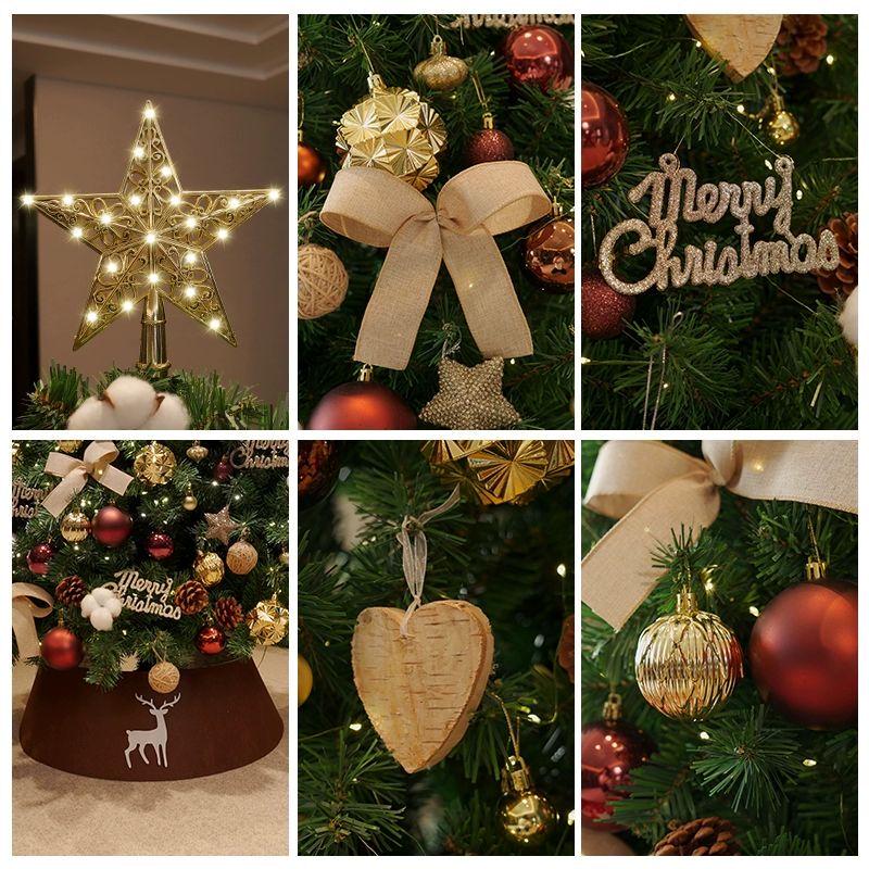 DIY Luminous Artificial Christmas Tree Set