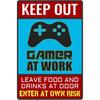 D Gaming Room Metal Tin Signs Welcome To The Game Room Poster Boy Bedroom Decor Iron Plate Youth Dormitory Wall Decoration P
