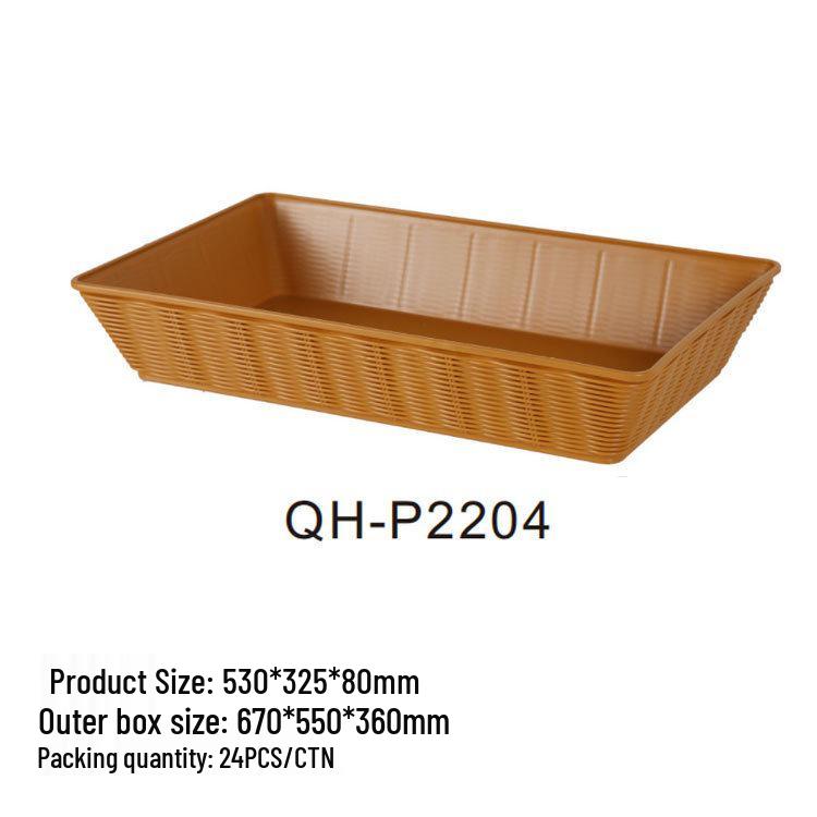 Large Transparent Food-Grade Plastic Tasting Plate with Lid