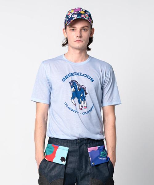 Greedius Pony Logo T-Shirt 34 (Xs)