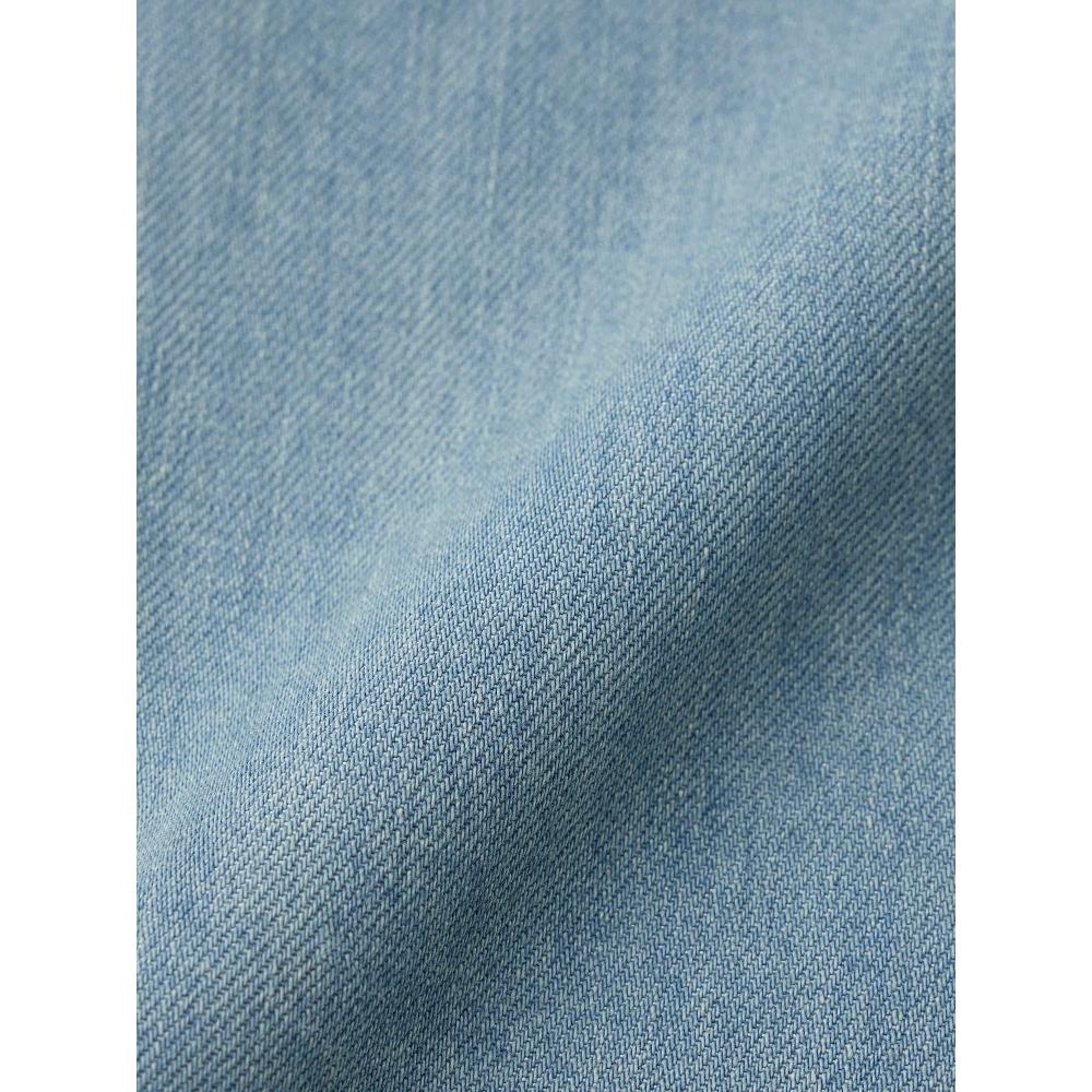 GU by Uniqlo Light Denim Flared Maxi Skirt+ec  Short Length 