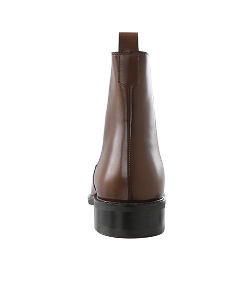 Mellos (Handmade) Square Toe Chelsea Boots - Brown