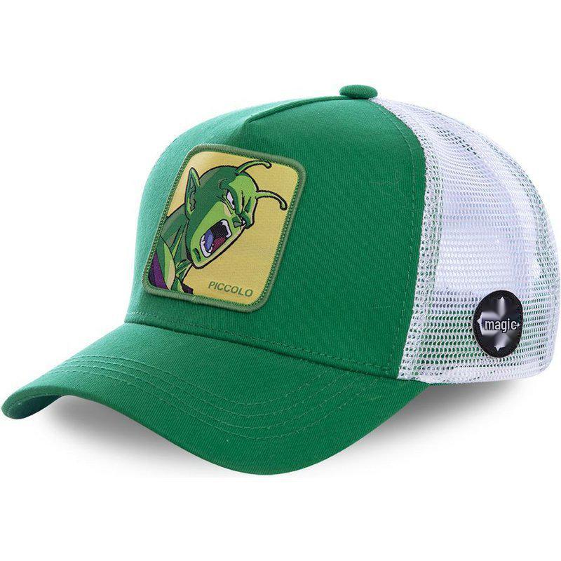Dragon Ball Goten & Master Roshi Anime Snapback Cap - Unisex Hip Hop Trucker Hat